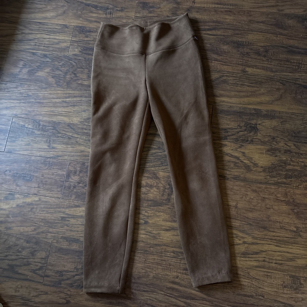 White House Black Market Runway 4 Brown Straight Leg Leggings
